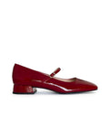 Zapato Mary Jane Burdeos