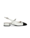 Zapato plano black & white