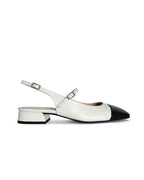 Zapato plano black & white