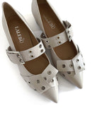 Zapato plano hebilla hielo