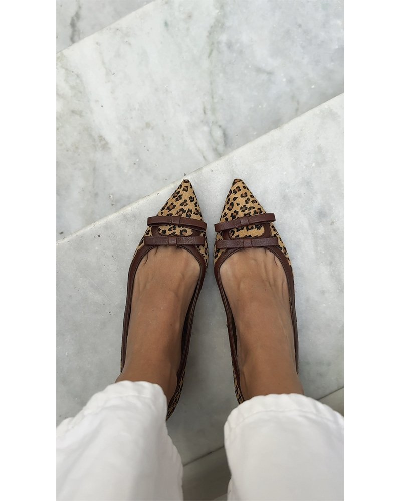 Zapato plano Sophia animal print