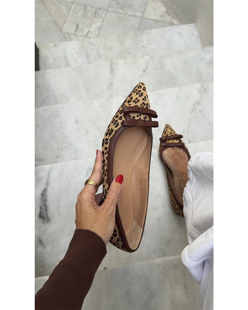 Zapato plano Sophia animal print