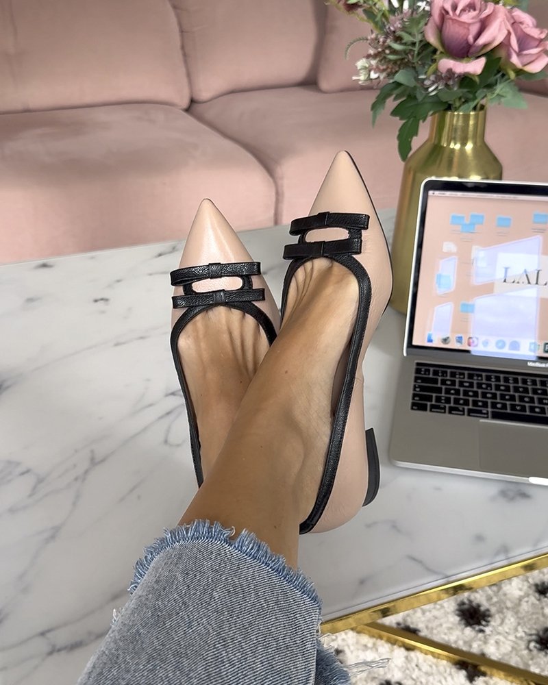 Zapato plano Sophia Beige