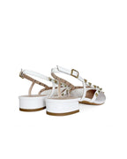 Zapato tachuelas Women blanco