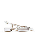 Zapato tachuelas Women blanco