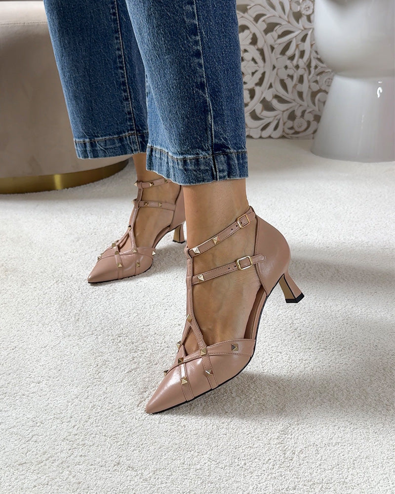 Tachuelas Beige 6 cms