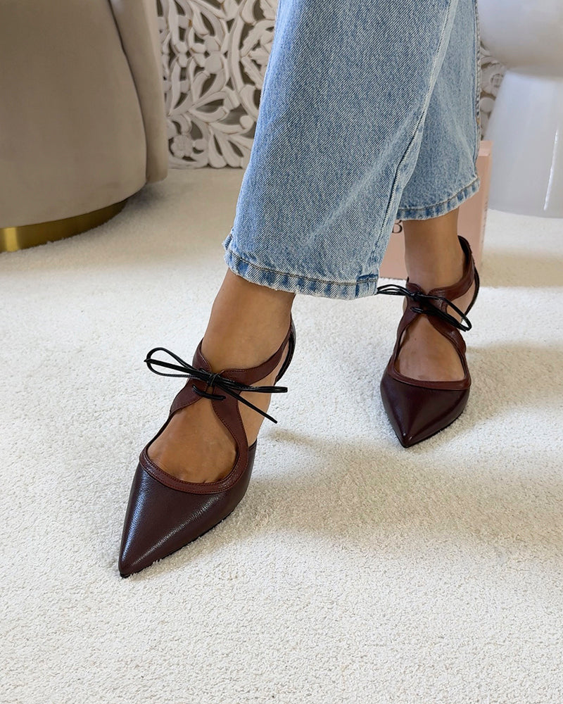 Zapato Valentina Marrón