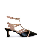 Tachuelas Negro y Nude 6 cms
