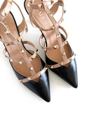 Tachuelas Negro y Nude 6 cms