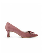 Zapato Agatha Terciopelo Rosa