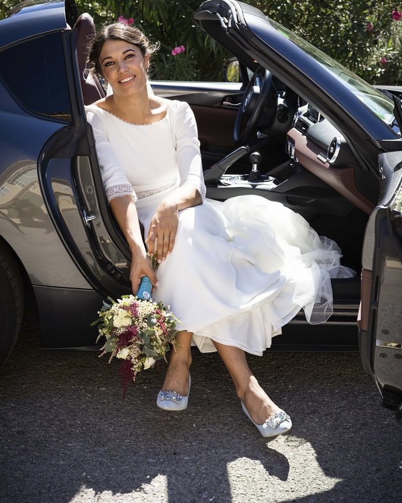 Zapatos de novia blancos